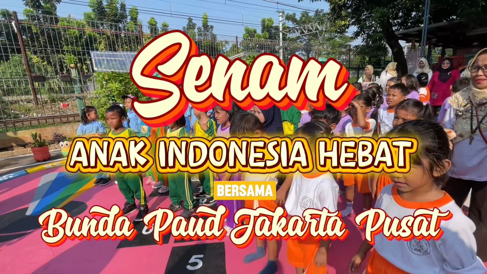 Senam Bersama Bunda Paud